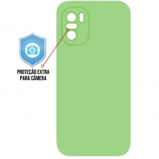 Capa para Xiaomi Mi 11X Pro - Emborrachada Protector Verde Abacate